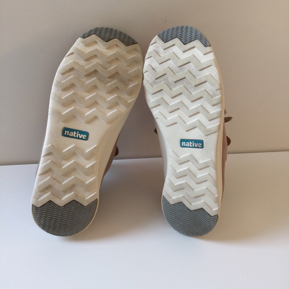 Native Apollo Moc Shoes Tan Unisex Women 8.5 Men 6.5 - Picture 7 of 10